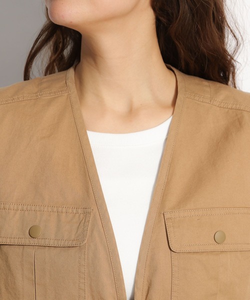 niko and...（ニコアンド）の「ベスト（ベスト・レディース・ベージュ・FREE）」の4枚目の写真