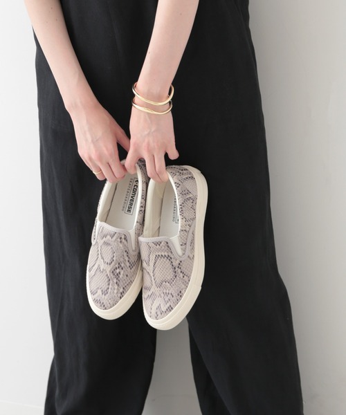 SLOBE IENA（スローブイエナ）の「【Converse/コンバース】 CS  SK PTスリッポン（スリッポン・レディース・ベージュ系その他・23cm/23.5cm/24cm/24.5cm）」の5枚目の写真