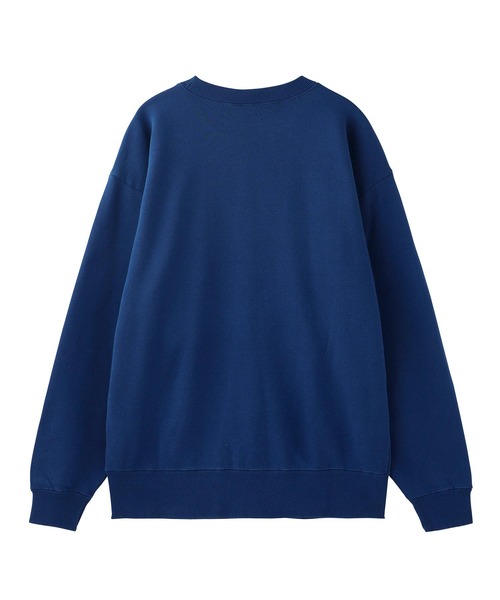 X-girl（エックスガール）の「COLLEGE LOGO CREW SWEAT TOP