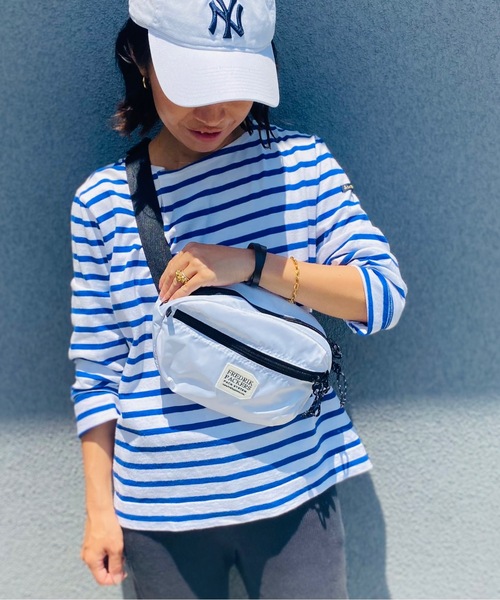 FREDRIK PACKERS（フレドリックパッカーズ）の「廃盤 FREDRIK PACKERS / フレドリックパッカーズ / 210D ELLIPSE HHIP PACK（ボディバッグ/ウエストポーチ・レディース・ブラック/シルバー/グリーン系その他/ホワイト/イエロー/ネイビー/カーキ/レオパード・ONESIZE）」の2枚目の写真