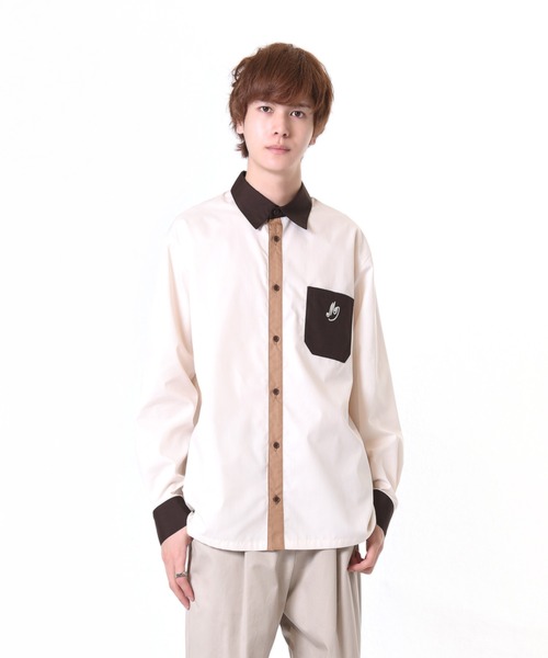 MILKBOY（ミルクボーイ）の「TRI-COLOR SHIRTS（シャツ/ブラウス・レディース・A/B/C・FREE）」の3枚目の写真