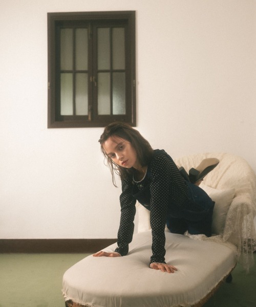 MIRO AMURETTE（ミロアミュレット）の「belle denim overalls（つなぎ/オールインワン・レディース・ネイビー・SMALL/MEDIUM）」の13枚目の写真