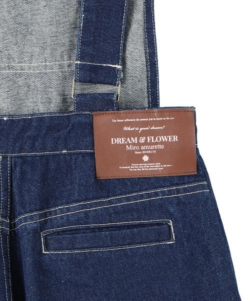 MIRO AMURETTE（ミロアミュレット）の「belle denim overalls（つなぎ/オールインワン・レディース・ネイビー・SMALL/MEDIUM）」の9枚目の写真