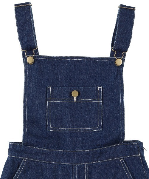 MIRO AMURETTE（ミロアミュレット）の「belle denim overalls（つなぎ/オールインワン・レディース・ネイビー・SMALL/MEDIUM）」の5枚目の写真