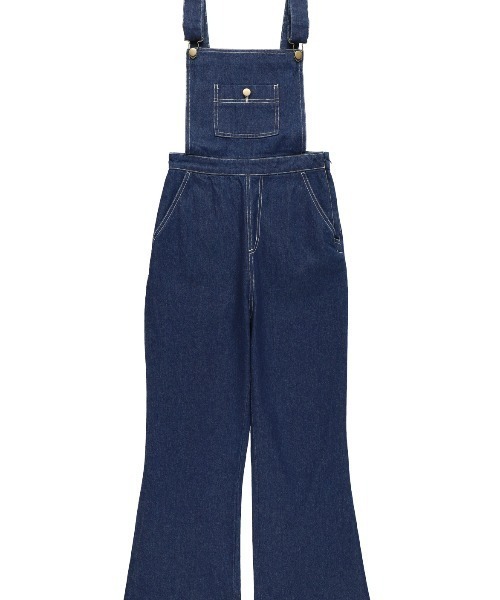 MIRO AMURETTE（ミロアミュレット）の「belle denim overalls（つなぎ/オールインワン・レディース・ネイビー・SMALL/MEDIUM）」の3枚目の写真