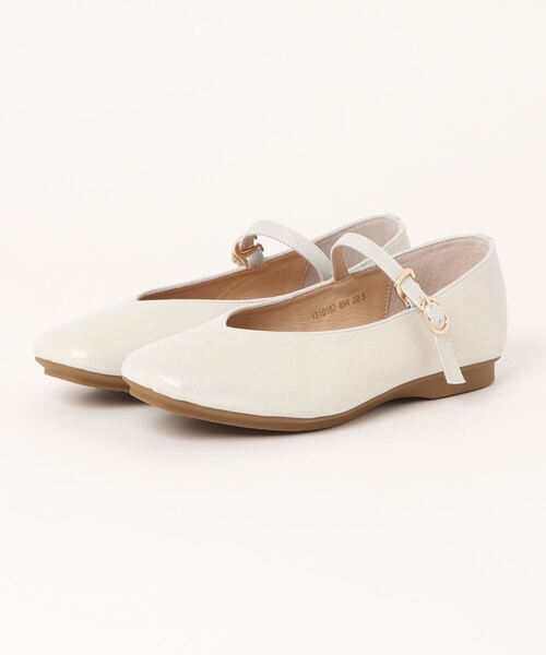 あしながおじさん(アシナガオジサン)の「ストラップシューズ 1310187(パンプス・レディース・ブラック/ブロンズ/グレイッシュベージュ/プラチナム/ガンメタ/ナチュラル/ワイン/アンティークゴールド/マルチ・23.5cm/24.5cm/23.0cm/24.0cm/22.5cm)」の16枚目の写真