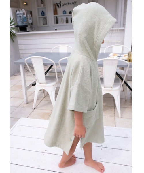 ALEXIA STAM(アリシアスタン)の「BABY ALEXIA Towel Poncho/キッズ用 ALEXIA STAM(アリシアスタン)の「BABY ALEXIA Towel Poncho/キッズ用