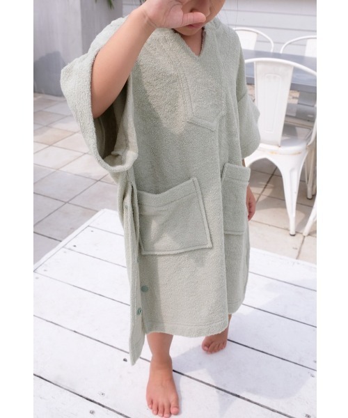 ALEXIA STAM（アリシアスタン）の「BABY ALEXIA Towel Poncho/キッズ用