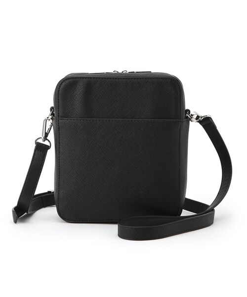 tk.TAKEO KIKUCHI（ティーケータケオキクチ）の「◆バイカラースクエアボックスショルダーバッグ（ショルダーバッグ・レディース・ブラック系/ブラック系4/ベージュ系4・00）」の6枚目の写真