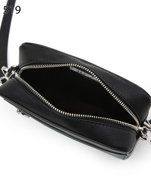 tk.TAKEO KIKUCHI（ティーケータケオキクチ）の「◆バイカラースクエアボックスショルダーバッグ（ショルダーバッグ・レディース・ブラック系/ブラック系4/ベージュ系4・00）」の9枚目の写真