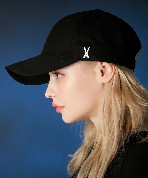 セール】【VARZAR】logo over fit ball cap / 3D モノグラム