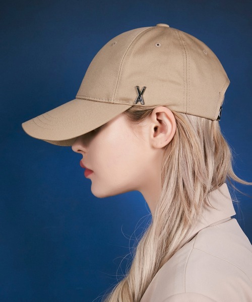 セール】【VARZAR】logo over fit ball cap / 3D モノグラム