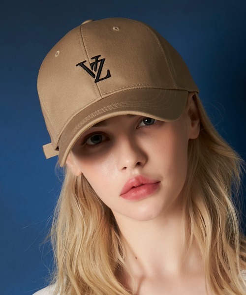【セール】【VARZAR】logo over fit ball cap / 3D モノグラム スタッズ ロゴ オーバーフィット ベースボール キャップ(キャップ)|VARZAR(バザール)