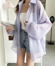 シャイニーシアーシャツ