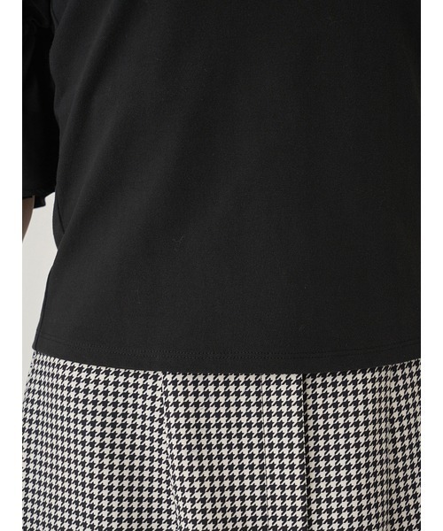 SNIDEL(スナイデル)の「ボリュームショルダーカットTOPS(Tシャツ/カットソー・レディース・ホワイト/ブラック/ラベンダー・FREE)」の13枚目の写真