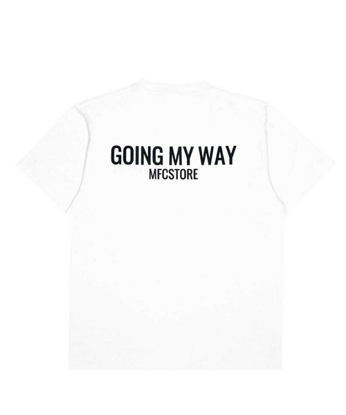 MFC STORE(エムエフシーストア)の「MFC STORE GOING MY WAY S/S TEE(Tシャツ/カットソー・メンズ・チャコールグレー/ブラック/ホワイト・XL/S/L/XXL/M)」の2枚目の写真