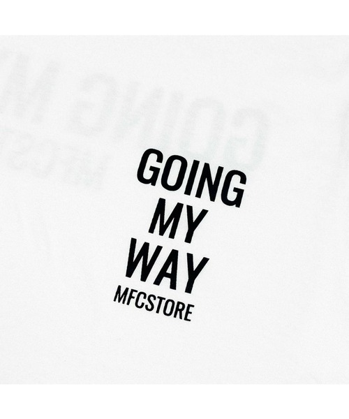 MFC STORE(エムエフシーストア)の「MFC STORE GOING MY WAY S/S TEE(Tシャツ/カットソー・メンズ・チャコールグレー/ブラック/ホワイト・XL/S/L/XXL/M)」の11枚目の写真