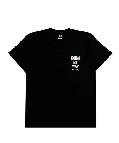 MFC STORE(エムエフシーストア)の「MFC STORE GOING MY WAY S/S TEE(Tシャツ/カットソー・メンズ・チャコールグレー/ブラック/ホワイト・XL/S/L/XXL/M)」の6枚目の写真