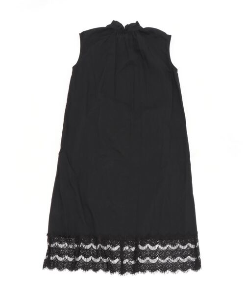 NATURAL BEAUTY BASIC（ナチュラルビューティーベーシック）の「裾レースワンピース（ワンピース・レディース・オフホワイト/ブラック・MEDIUM）」の3枚目の写真