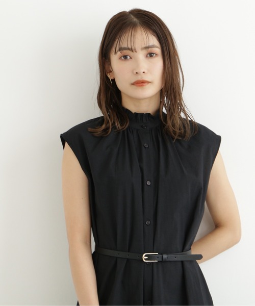 NATURAL BEAUTY BASIC（ナチュラルビューティーベーシック）の「裾レースワンピース（ワンピース・レディース・オフホワイト/ブラック・MEDIUM）」の11枚目の写真