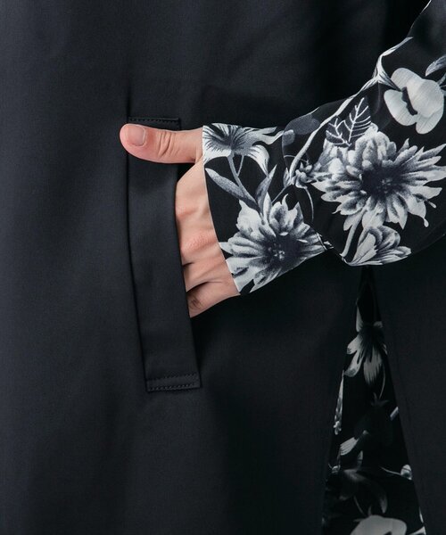 tk.TAKEO KIKUCHI（ティーケータケオキクチ）の「◆ベルテッドノースリーブジャケット（ユニセックスアイテム）（ベスト・メンズ・ブラック/ブルー・66/88）」の10枚目の写真