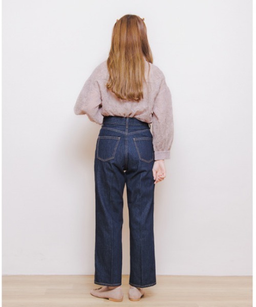 flower（フラワー）の「バンドカラーバルーンブラウス（シャツ/ブラウス・レディース・ピンク/アイボリー・FREE）」の18枚目の写真