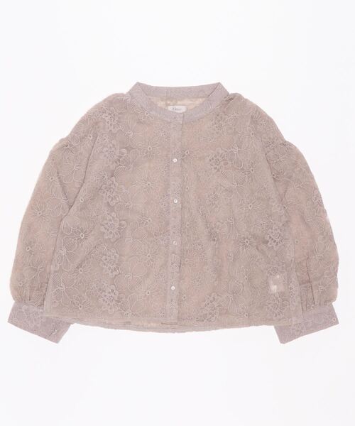 flower（フラワー）の「バンドカラーバルーンブラウス（シャツ/ブラウス・レディース・ピンク/アイボリー・FREE）」の21枚目の写真