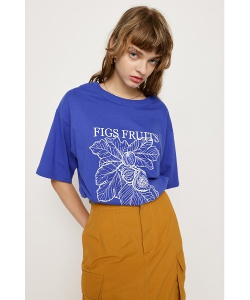 SLY（スライ）の「PICTURE BOOK LOGO T/SH ピクチャー ブック ロゴ Tシャツ（Tシャツ/カットソー・レディース・ホワイト/ブラック/ブルー/グリーン・FREE）」の4枚目の写真