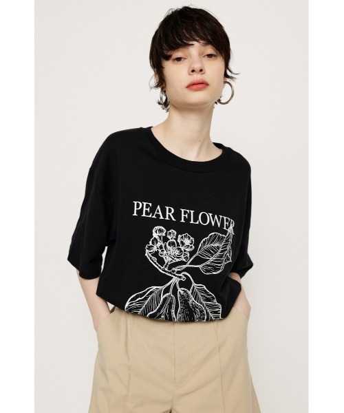 SLY（スライ）の「PICTURE BOOK LOGO T/SH ピクチャー ブック ロゴ Tシャツ（Tシャツ/カットソー・レディース・ホワイト/ブラック/ブルー/グリーン・FREE）」の2枚目の写真