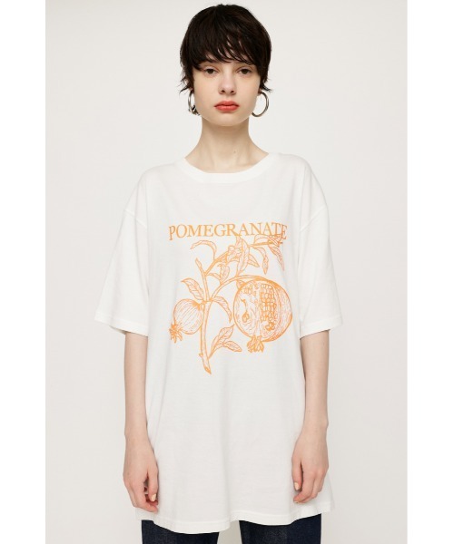 SLY（スライ）の「PICTURE BOOK LOGO T/SH ピクチャー ブック ロゴ Tシャツ（Tシャツ/カットソー・レディース・ホワイト/ブラック/ブルー/グリーン・FREE）」の7枚目の写真