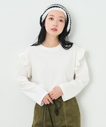 FREAK'S STORE | 袖フリルロングスリーブTEE(Tシャツ/カットソー)