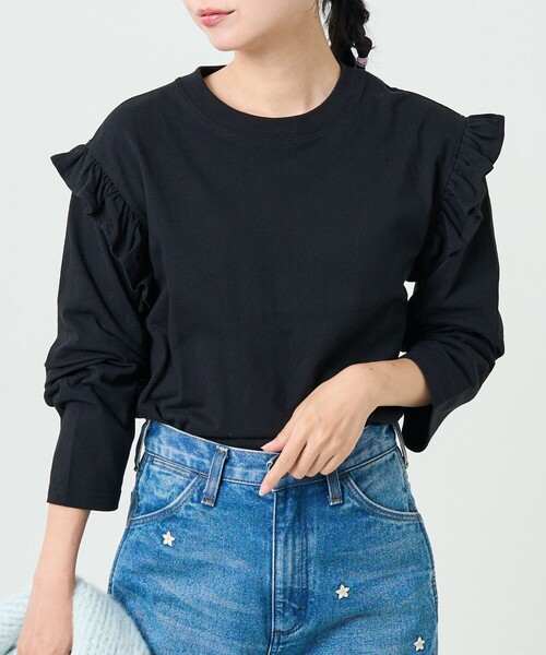FREAK'S STORE（フリークスストア）の「袖フリルロングスリーブ