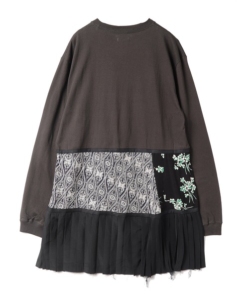 YEAH RIGHT!!(イェーライト)の「TIERED L/S T OP(ワンピース・レディース・チャコール・00)」の11枚目の写真