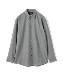 POPLIN MELTON SHIRT ウールカシミヤ シャツ