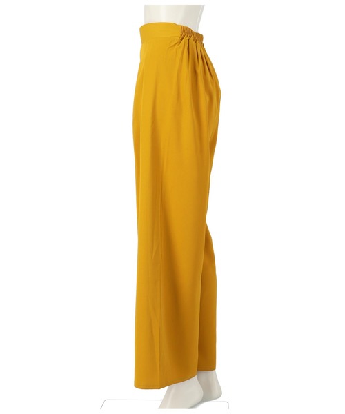 ANAP(アナップ)の「6色展開ハイウエストタック入りワイドパンツ(その他パンツ・レディース・イエロー/ピンク/パープル/ブラック/グリーン/キャメル・FREE)」の22枚目の写真