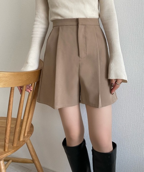 yuni サマーウールショートパンツ AMBIDEX Store ○ウォッシャブルサマーウール ハーフパンツ(F