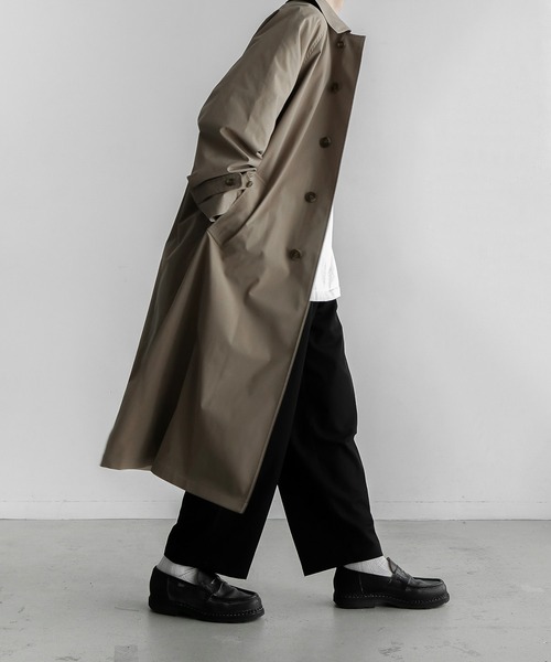 remer ウールオーバーサイズロングコート remer（リメール）の「コート（その他アウター）」 - WEAR