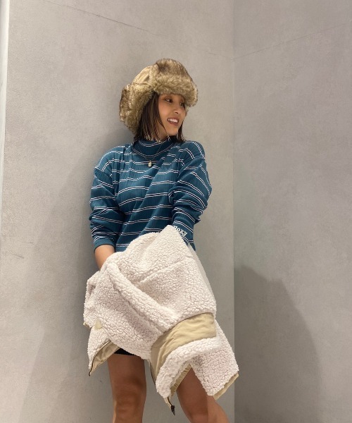 ROXY（ロキシー）の「FLY HIGH/ロキシーファーフライトキャップ（キャップ・レディース・ブラック/ナチュラル・FREE）」の7枚目の写真