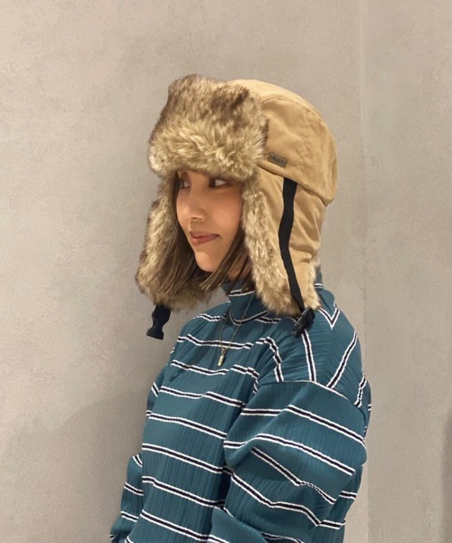 ROXY（ロキシー）の「FLY HIGH/ロキシーファーフライトキャップ（キャップ・レディース・ブラック/ナチュラル・FREE）」の9枚目の写真