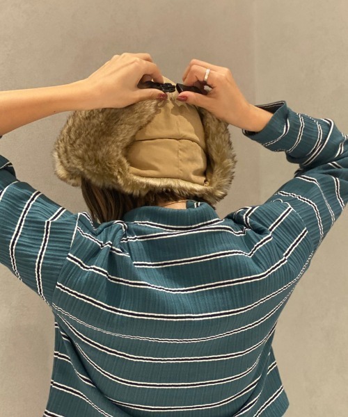 ROXY（ロキシー）の「FLY HIGH/ロキシーファーフライトキャップ（キャップ・レディース・ブラック/ナチュラル・FREE）」の10枚目の写真