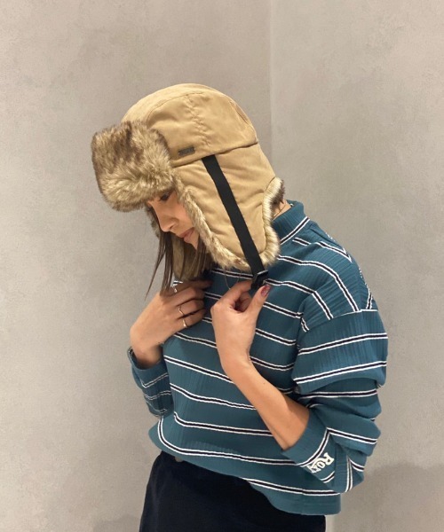 ROXY（ロキシー）の「FLY HIGH/ロキシーファーフライトキャップ（キャップ・レディース・ブラック/ナチュラル・FREE）」の13枚目の写真