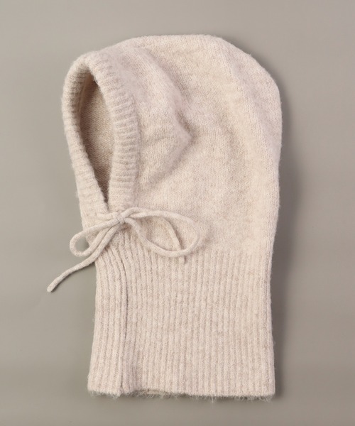 FUNALIVE（ファンアライブ）の「joujoulier バラクラバフーディ（ネックウォーマー/スヌード・レディース・ライラック/ライム/ブラック/ミント/アイボリー/グレー/モカ・FREE）」の10枚目の写真