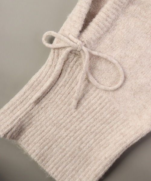 FUNALIVE（ファンアライブ）の「joujoulier バラクラバフーディ（ネックウォーマー/スヌード・レディース・ライラック/ライム/ブラック/ミント/アイボリー/グレー/モカ・FREE）」の8枚目の写真