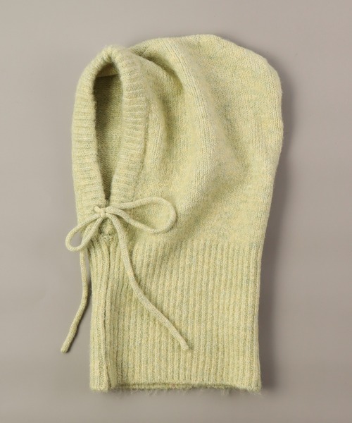 FUNALIVE（ファンアライブ）の「joujoulier バラクラバフーディ（ネックウォーマー/スヌード・レディース・ライラック/ライム/ブラック/ミント/アイボリー/グレー/モカ・FREE）」の18枚目の写真