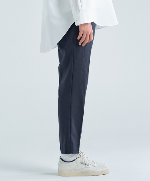 417 EDIFICE(フォーワンセブンエディフィス)の「"スリム"【allery / アレリ―】ウールスラックス(その他パンツ・メンズ・ネイビー/カーキ/ブラックミックス・SMALL/MEDIUM/LARGE)」の5枚目の写真