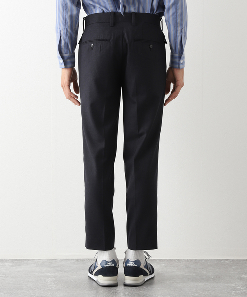 417 EDIFICE(フォーワンセブンエディフィス)の「"スリム"【allery / アレリ―】ウールスラックス(その他パンツ・メンズ・ネイビー/カーキ/ブラックミックス・SMALL/MEDIUM/LARGE)」の20枚目の写真