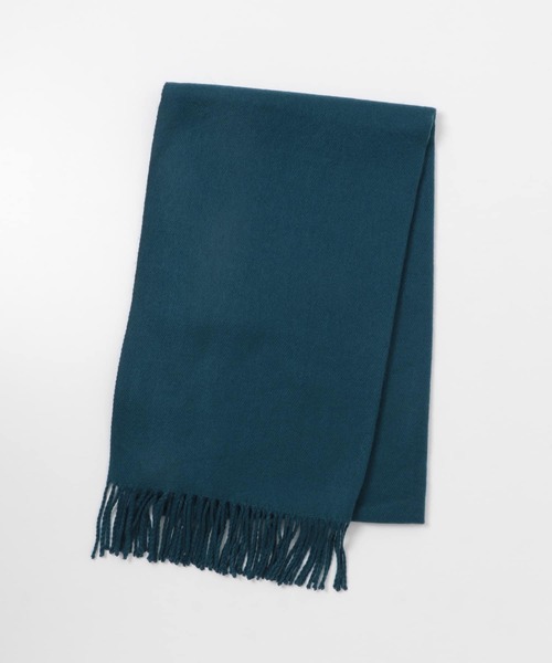 SENSE OF PLACE by URBAN RESEARCH（センスオブプレイスバイアーバンリサーチ）の「『ユニセックス』無地ストール（マフラー・レディース・ピンク/イエロー/ライトベージュ/ブルー/グリーン系その他/アイボリー/パープル/オレンジ/ブラック/グリーン・ONE）」の20枚目の写真