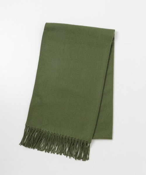 SENSE OF PLACE by URBAN RESEARCH（センスオブプレイスバイアーバンリサーチ）の「『ユニセックス』無地ストール（マフラー・レディース・ピンク/イエロー/ライトベージュ/ブルー/グリーン系その他/アイボリー/パープル/オレンジ/ブラック/グリーン・ONE）」の22枚目の写真