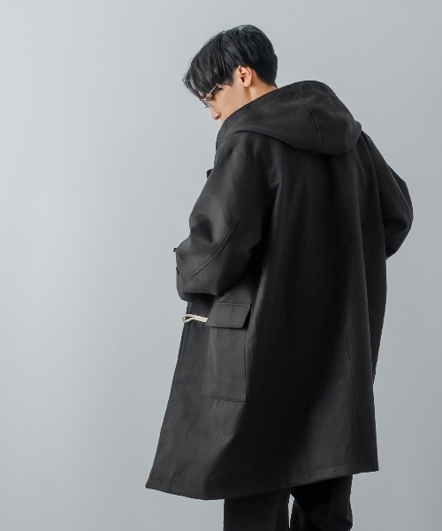アンクレイブ uncrave プルーフメルトン ダッフルコート 羽織り ブラウン Brilla per il gusto（ブリッラ ペル イル グスト）ORCIVAL