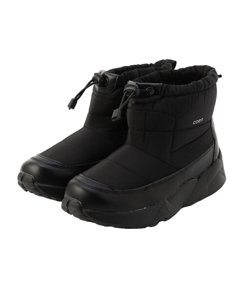 coen（コーエン）の「キルトシューズ（ブーツ・キッズ・ブラック/ベージュ・19cm/18cm/21cm/20cm/23cm/22cm）」の9枚目の写真